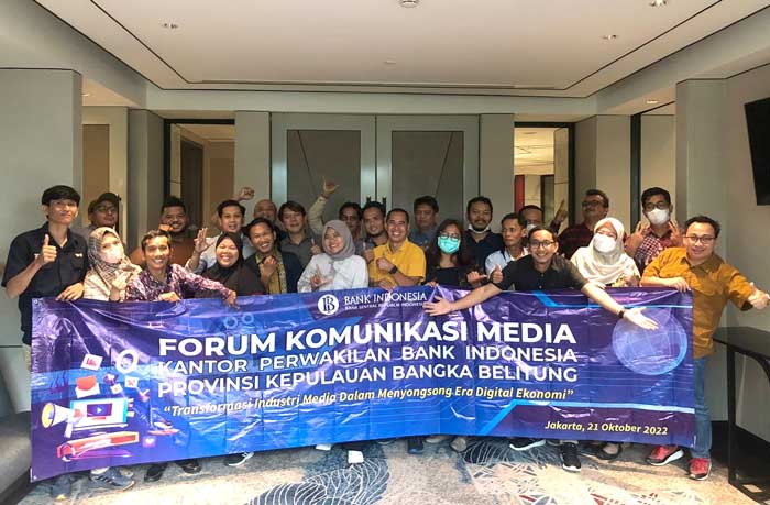 Bank Indonesia Babel Gelar Capacity Building Wartawan