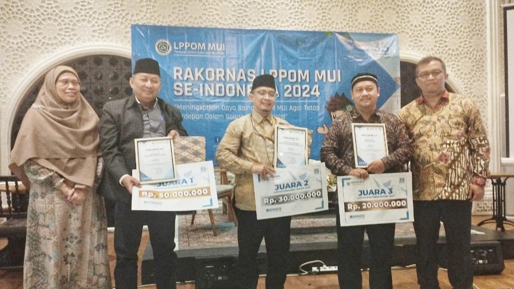 Selamat, LPPOM MUI Babel Raih Juara II Event LPPOM MUI Juara 2023