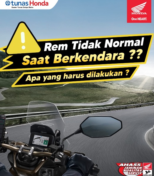 Rem Tidak Normal Saat Berkendara? Tetap Tenang dan Lakukan Langkah yang Tepat