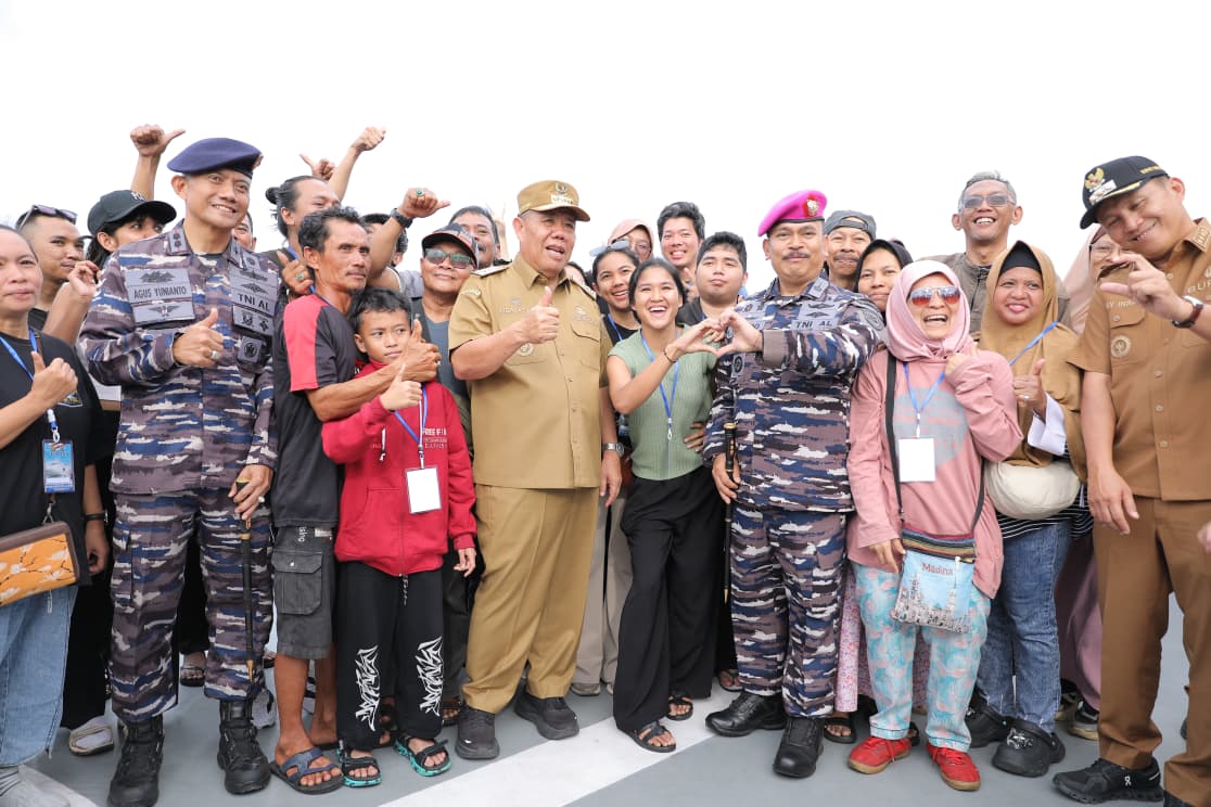 Mudik Gratis, Kebahagiaan Tanpa Batas: Program Pemprov Babel–TNI AL Tuai Apresiasi Pemudik