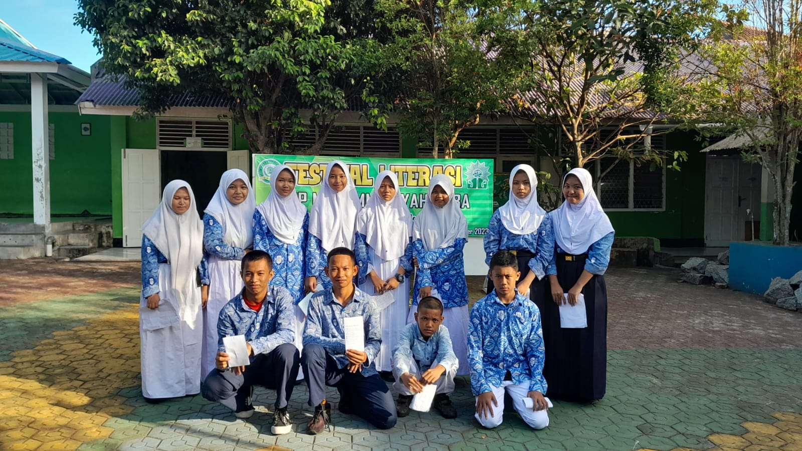 Semarak Berkarya, SMP Muhammadiyah Koba Gelar Festival Literasi 