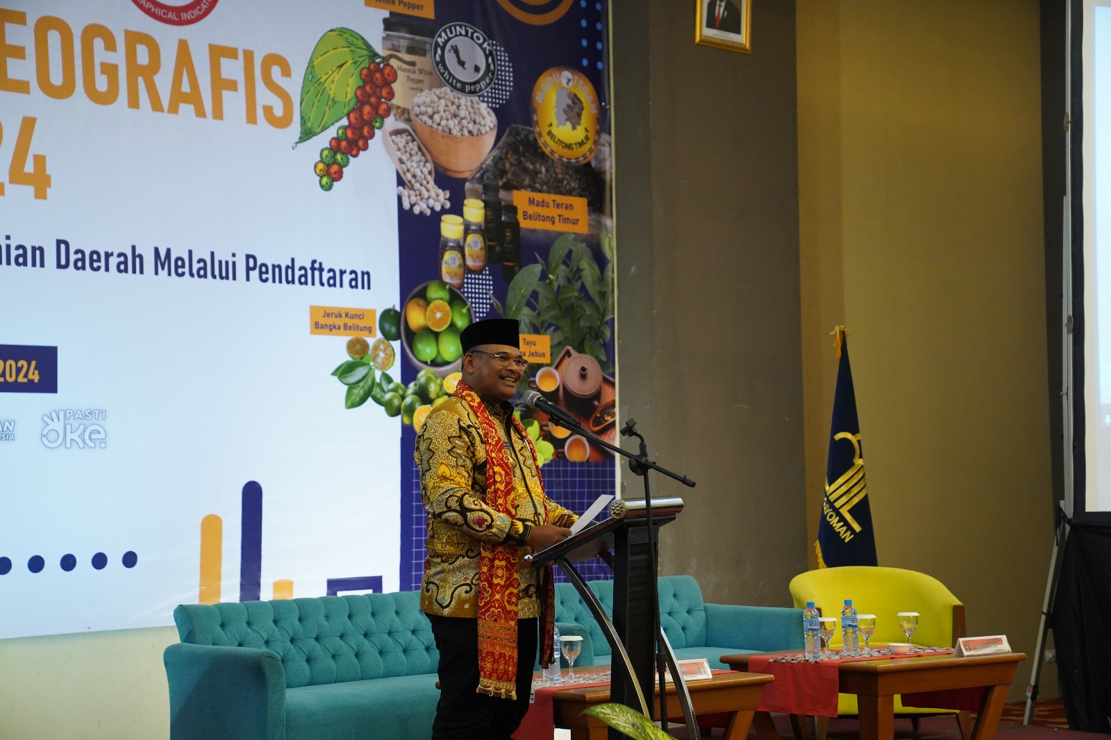 Pj Gubernur Safrizal Ajak Bersinergi Daftarkan Potensi Indikasi Geografis