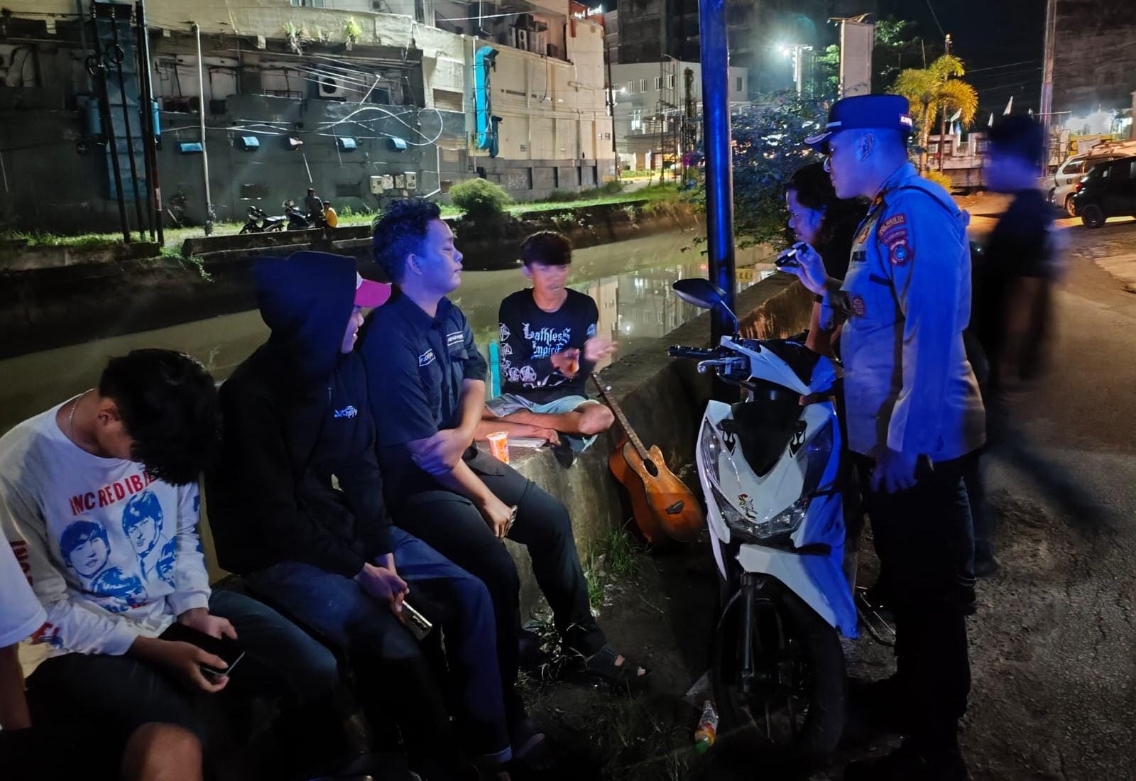 Kompol Yosyua Pimpin Patroli Proaktif Malam hingga Dini Hari, Amankan Wilayah dari Aksi 3C hingga Narkoba