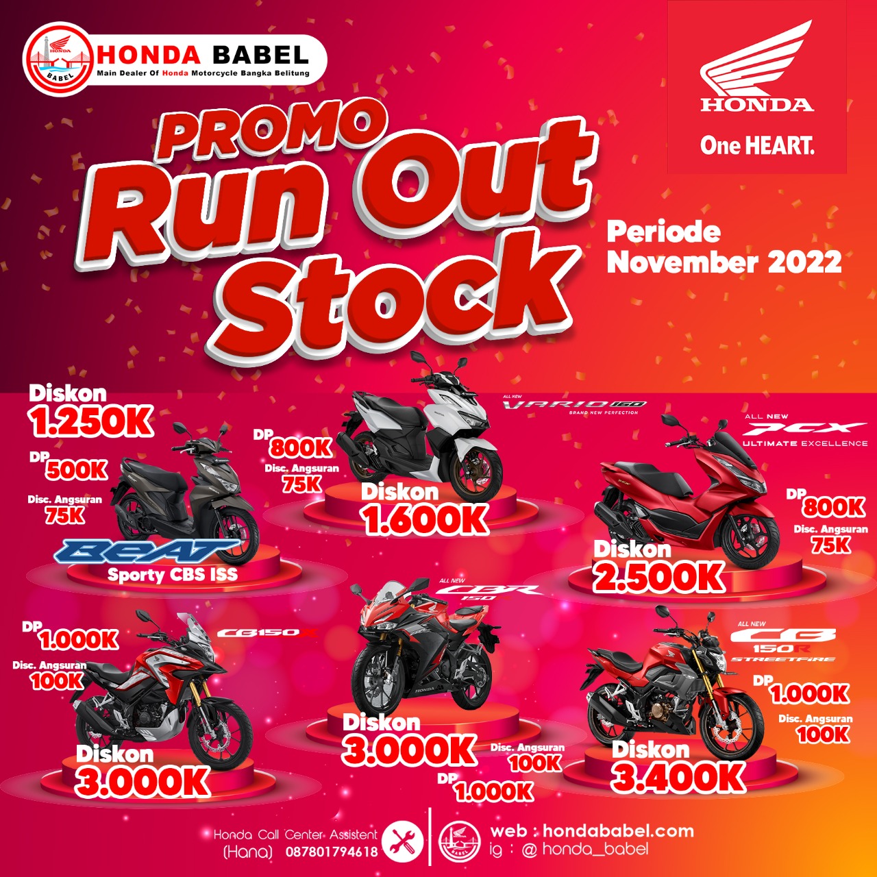 Promo Run Out Stock, TDM Simpang Katis Ada Diskon Spesial