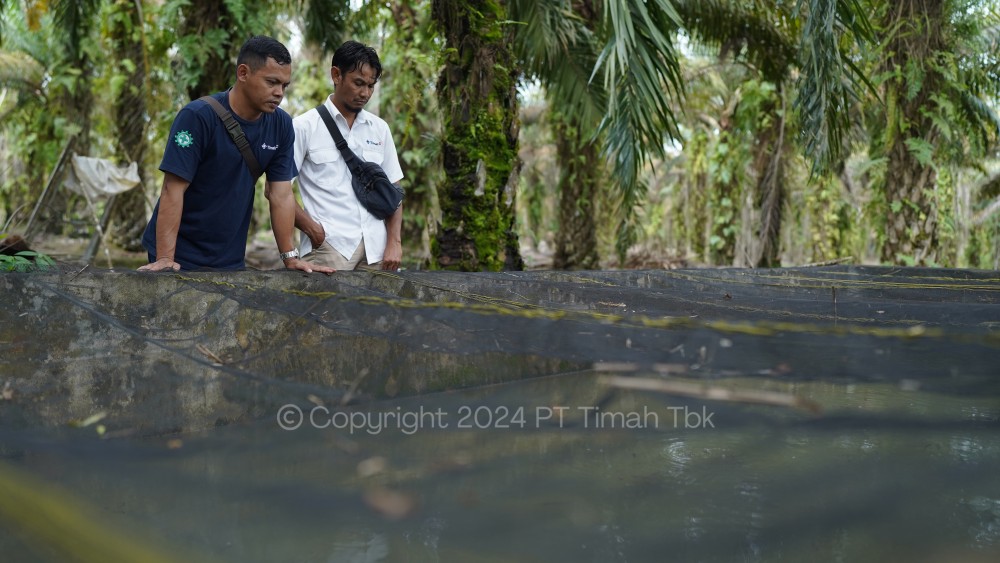 Gerakkan Ekonomi Masyarakat, PT Timah Berikan Bantuan Usaha untuk Kelompok Usaha Sumber Rezeki Bangka Barat