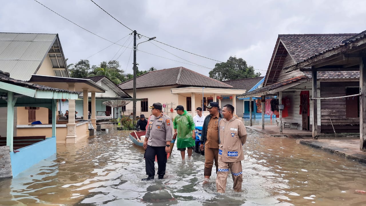 Tiga Dusun di Belinyu Tergenang Selutut