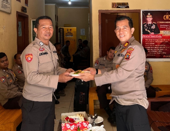 Syukuran HUT Bhayangkara Ke-79, Polsek Simpang Katis Gelar Pengajian Internal 