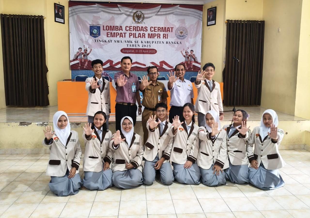 Siswa Program Pemali Boarding School PT Timah Tbk Wakili Kabupaten Bangka Lomba Cerdas Cermat Empat Pilar