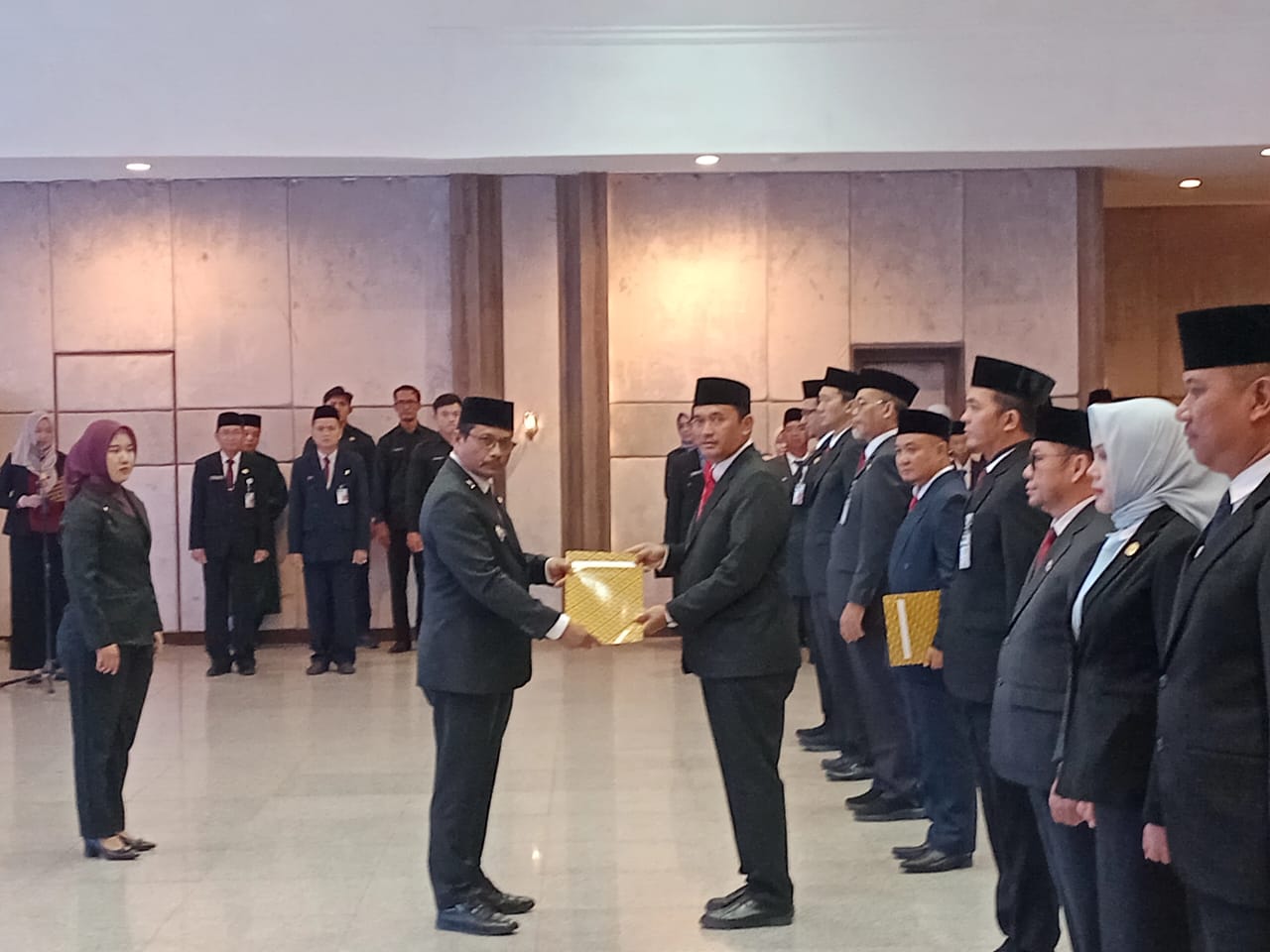 9 Pejabat Tinggi Pratama Pemprov Babel Resmi Didefinitifkan