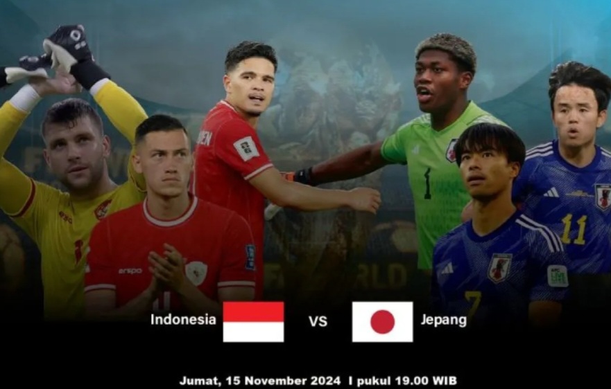 Head to Head Indonesia Vs Jepang, Pasukan Garuda Pernah Menang 7-0!