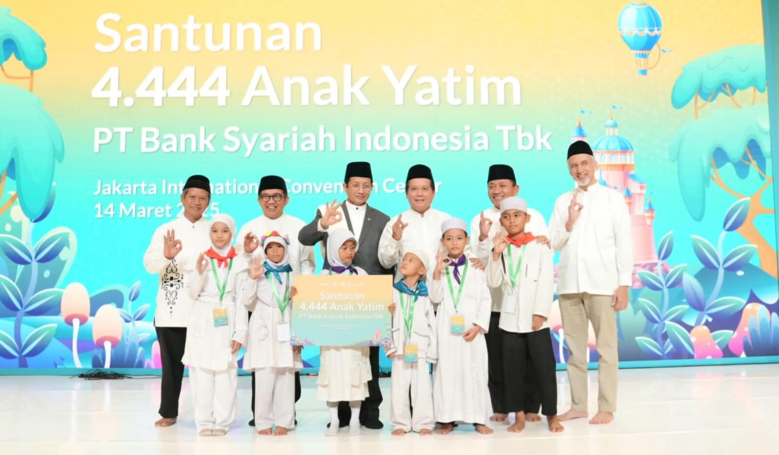 Kinerja Melesat, BSI Syukuri dengan Santunan Untuk 4.444 Anak Yatim