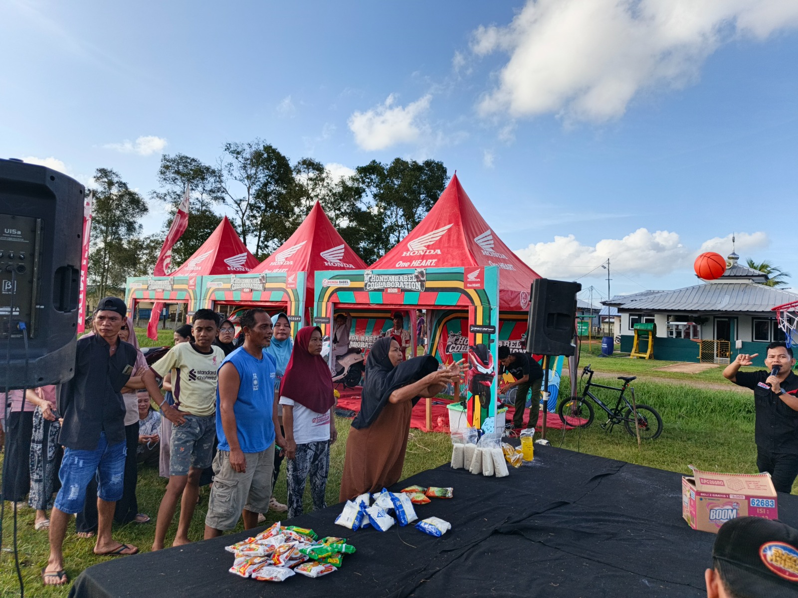 Honda Babel Collaboration 2025 Hadir di Manggar, Pererat Kebersamaan Warga Lewat Hiburan dan Promo Menarik