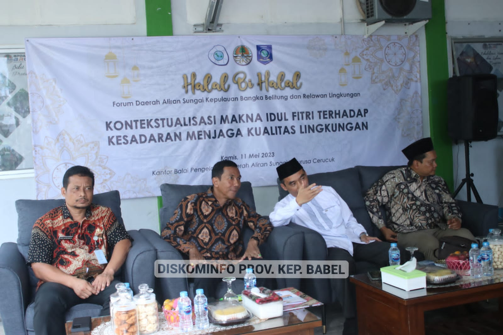 Pj. Gubernur Suganda Hadiri Halalbihalal FKPDAS Baturusa Cerucuk