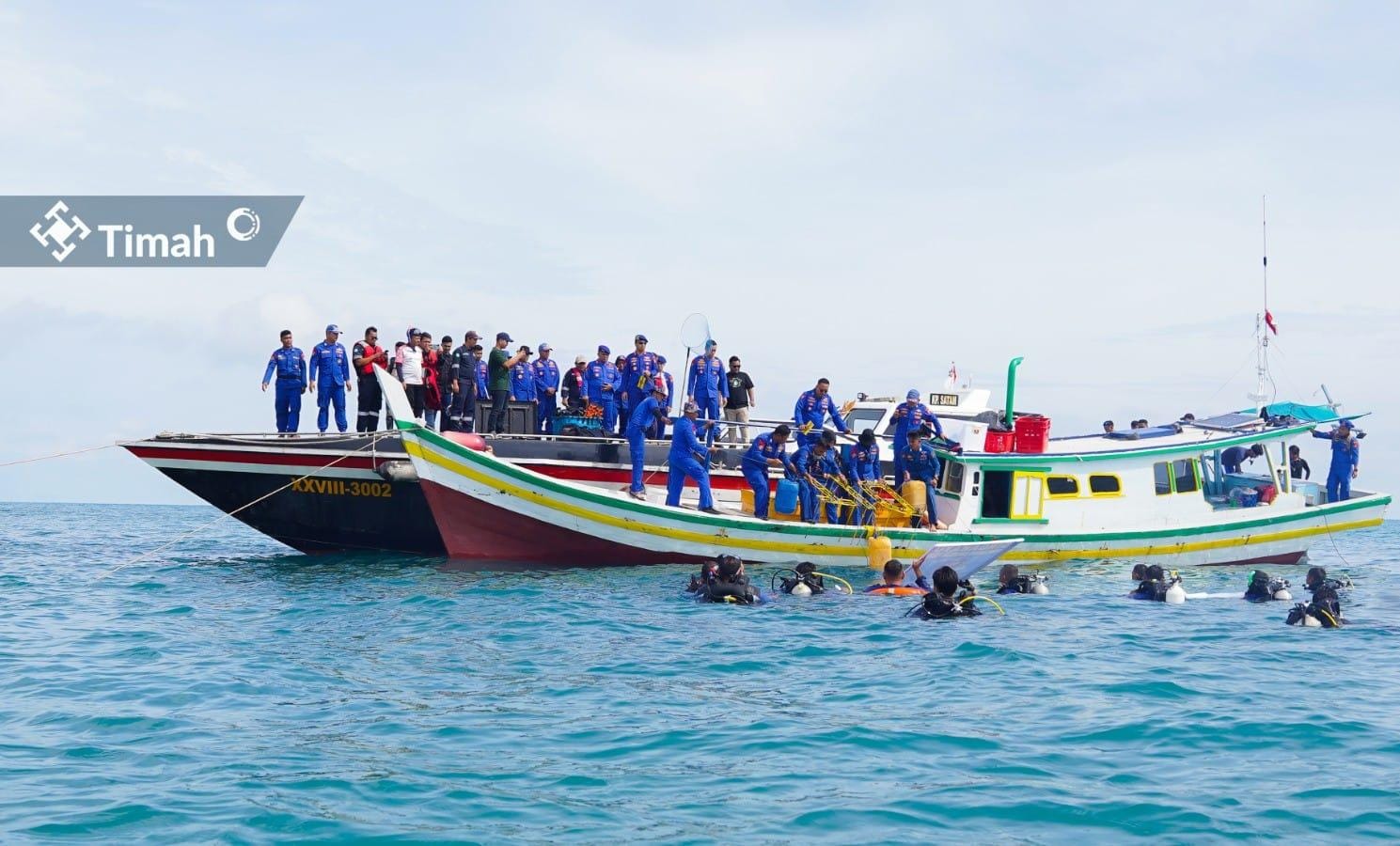 Transplantasi Terumbu Karang, Polairud Babel Gandeng PT Timah