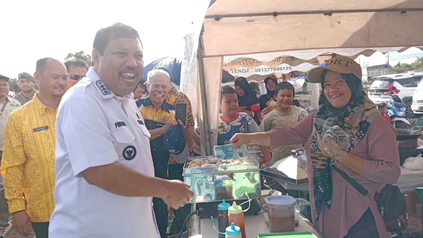 ​HUT ke-18 Kelurahan Selindung, Prof. Udin Targetkan Pengembangan Jalur Lintas Utara untuk Urai Kemacetan