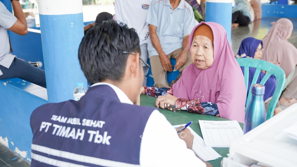 HUT ke-49 PT Timah: Warga Antusias Serbu Layanan Kesehatan Gratis di Belinyu