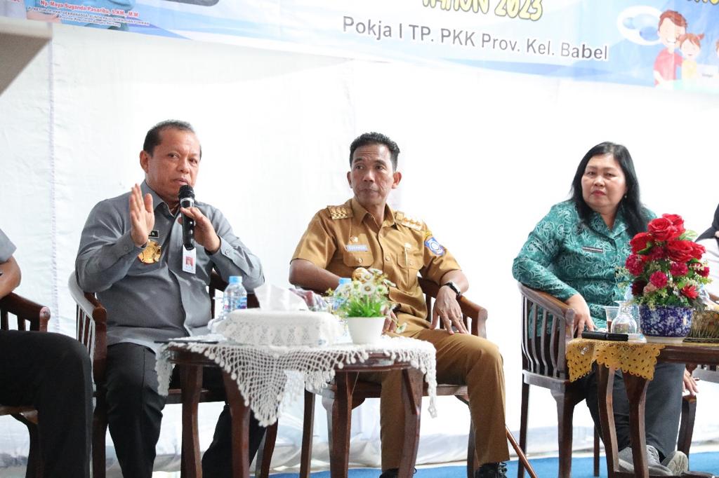 30 Anak Binaan LPKA Pangkalpinang Teria Sosialisasi Terkait Pola Asuh Anak dan Remaja Era Digital 