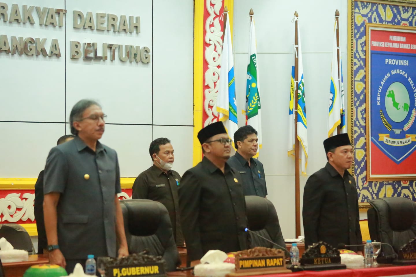 Perdana, Beliadi Pimpin Paripurna DPRD Babel