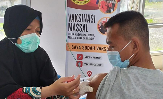 Dukung Target Status Endemi Tahun 2023, Binda Babel Terus Hadirkan Program Vaksinasi Bagi Masyarakat