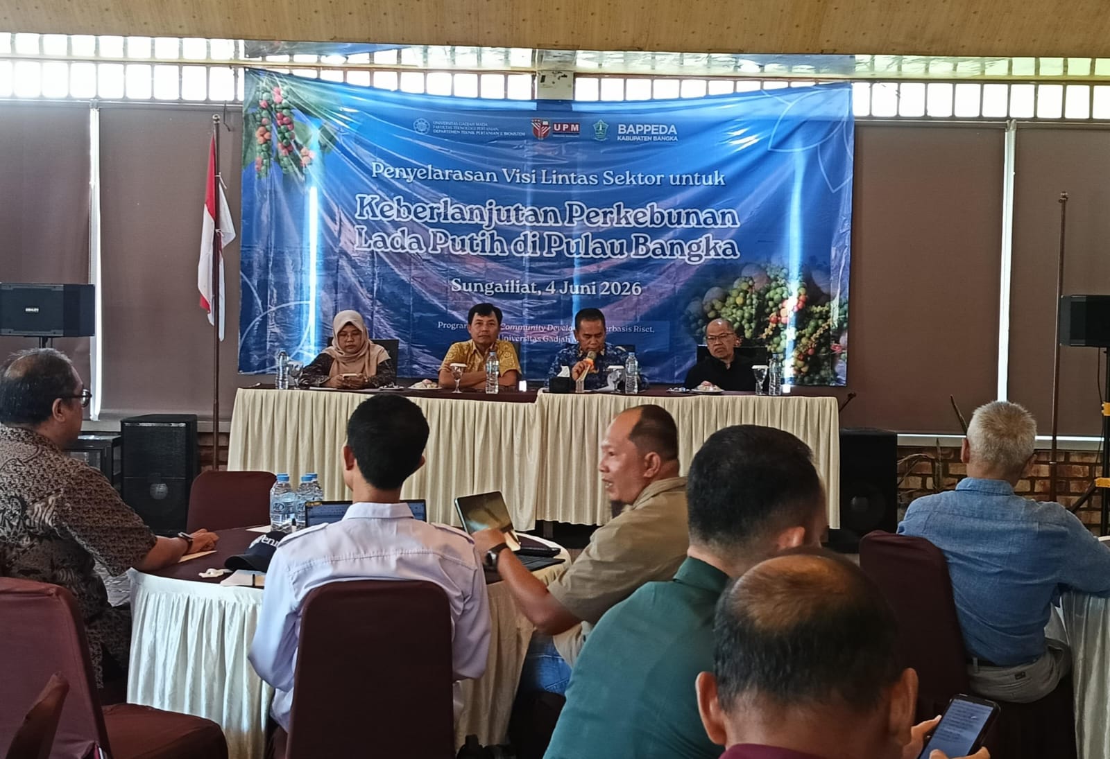 Bappeda Bangka Susun Peta Jalan Keberlanjutan Perkebunan Lada Putih
