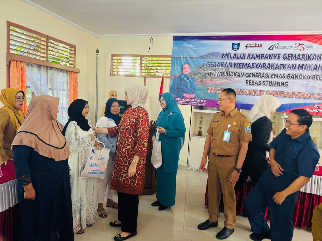 Fokus Pencegahan Stunting, Noni Hidayat Arsani Gencarkan Kampanye Makan Ikan