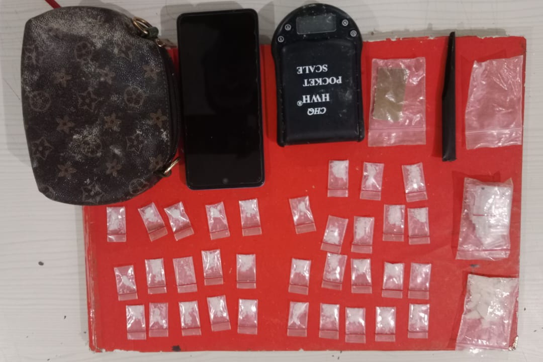 Pengedar Sabu di Rusunawa Pangkalpinang Tertangkap,14,36 Gram Sabu Diamankan