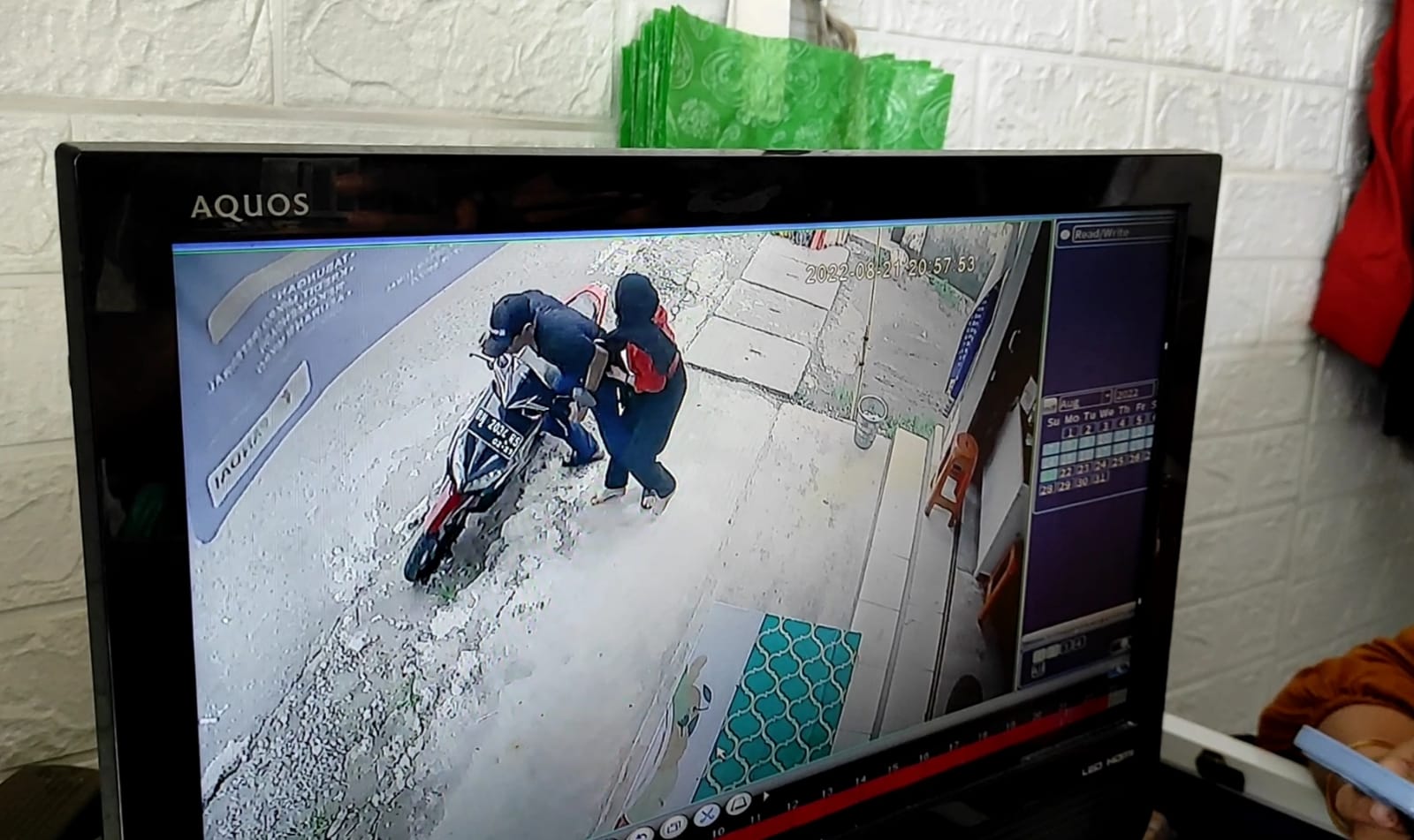 Agen BRIlink di Muntok Ditipu Rp12 juta, Pelaku Terekam CCTV