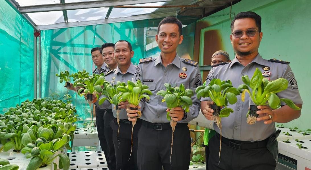 Budidaya Pakcoy Hidroponik di Lapas Narkotika Pangkalpinang: Inovasi Pembinaan dan Ketahanan Pangan