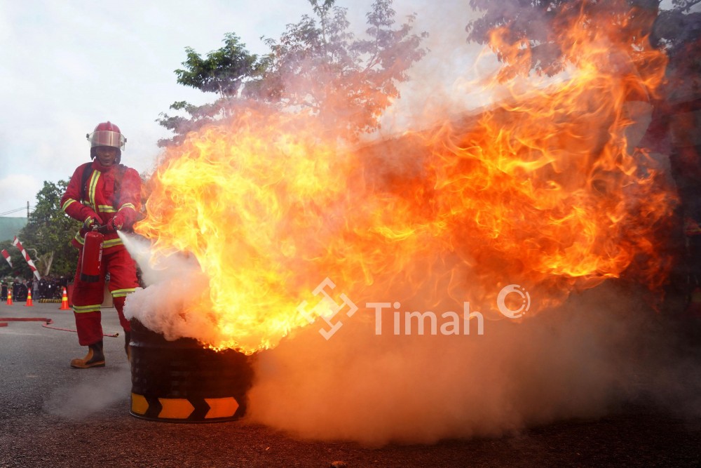 Rangkaian Bulan K3 Nasional 2026 di PT Timah Tbk Terus Berlanjut, Ada Lomba Timah Fire & Rescue Challange 