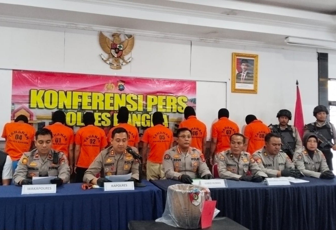 Dibalik Pelarian 48 Jam 8 Tahanan Polres Bangka, Begini Kronologi Lengkapnya