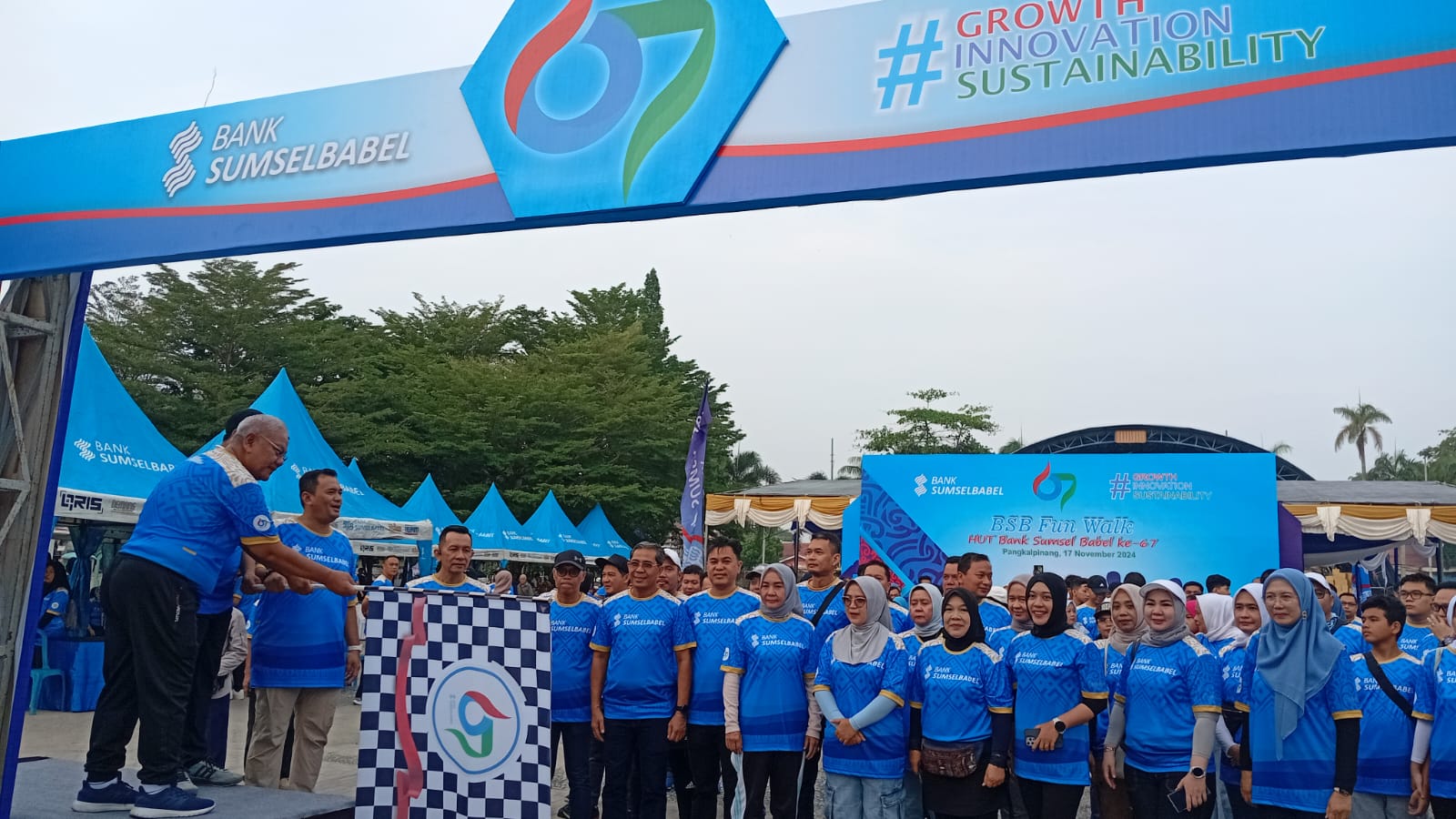 BSB Gelar Fun Walk HUT ke-67, Melaju Bersama Wujudkan Inovasi Berkelanjutan