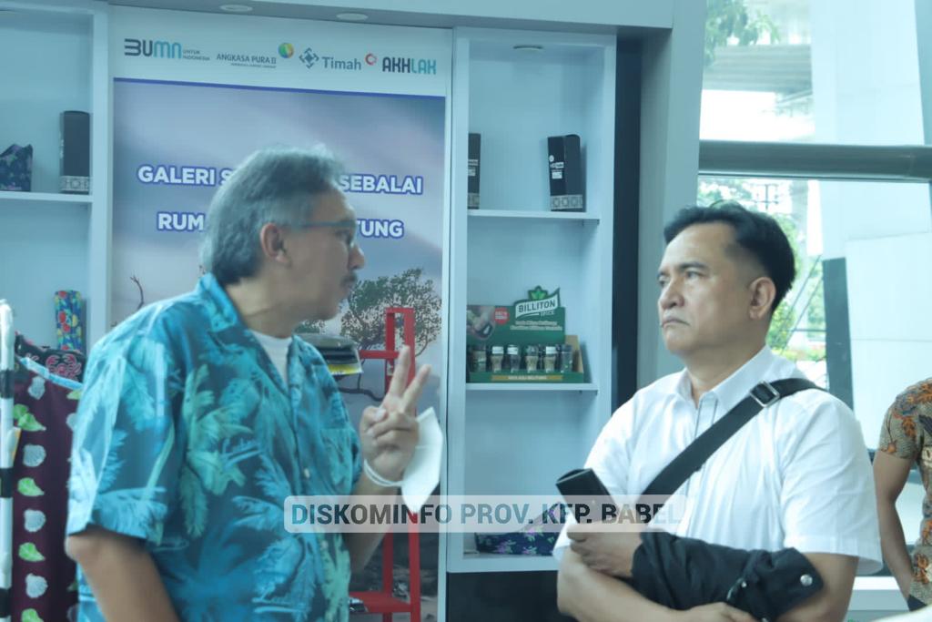 Di Bandara Soetta, Pj Gubernur Ridwan Tawarkan Beragam Peluang Investasi Bangka Belitung 