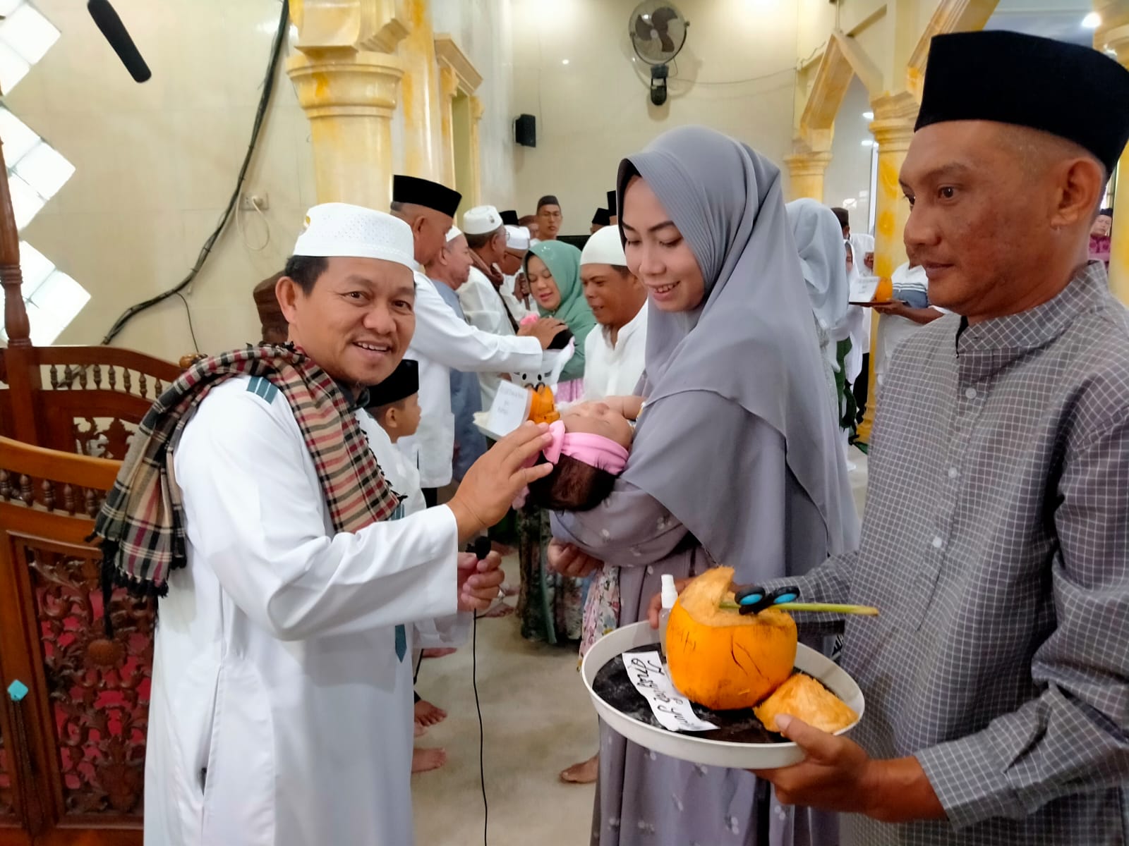 Gebyar Maulid Nabi di Parit Padang, 17 Anak Dicukur Massal 