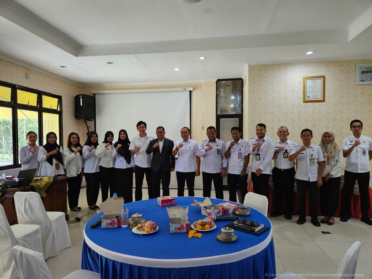 Kanwil Kemenkum Babel Dorong Penguatan Pembentukan Produk Hukum Daerah & Optimalisasi Pengelolaan JDIH Bateng