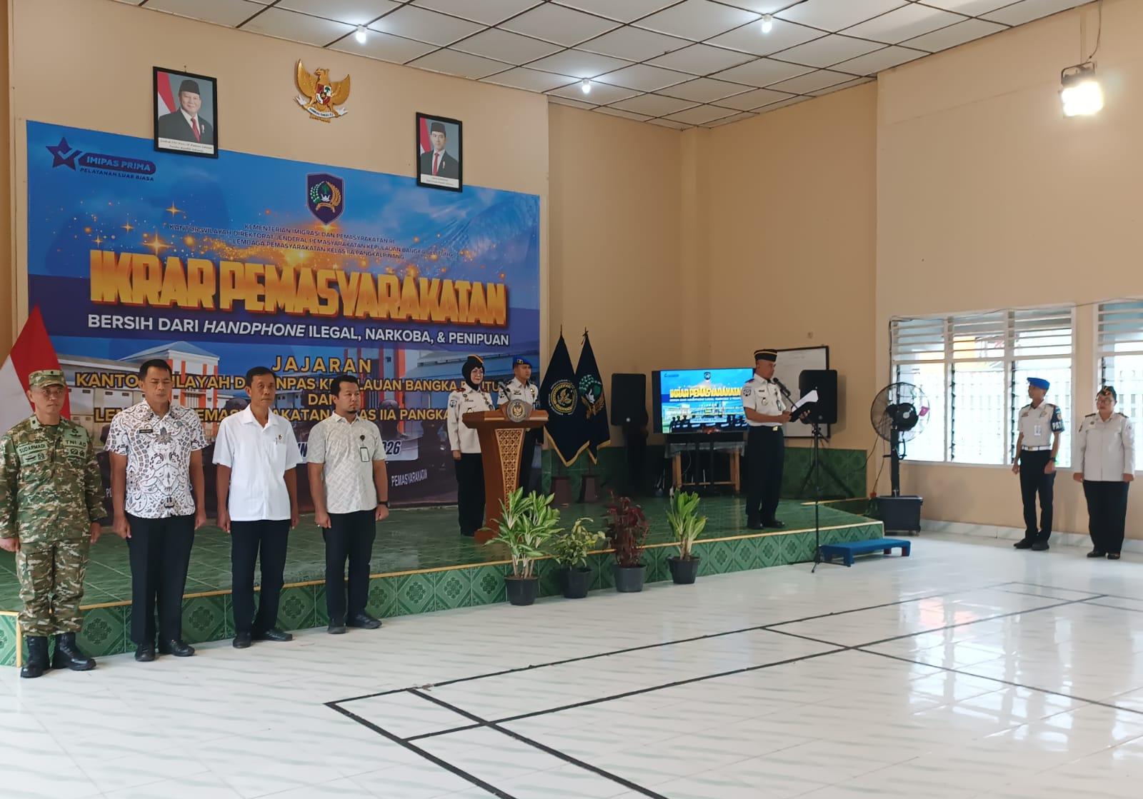Kakanwil Ditjenpas Babel: Lapas Harus Jadi Tempat Pembinaan
