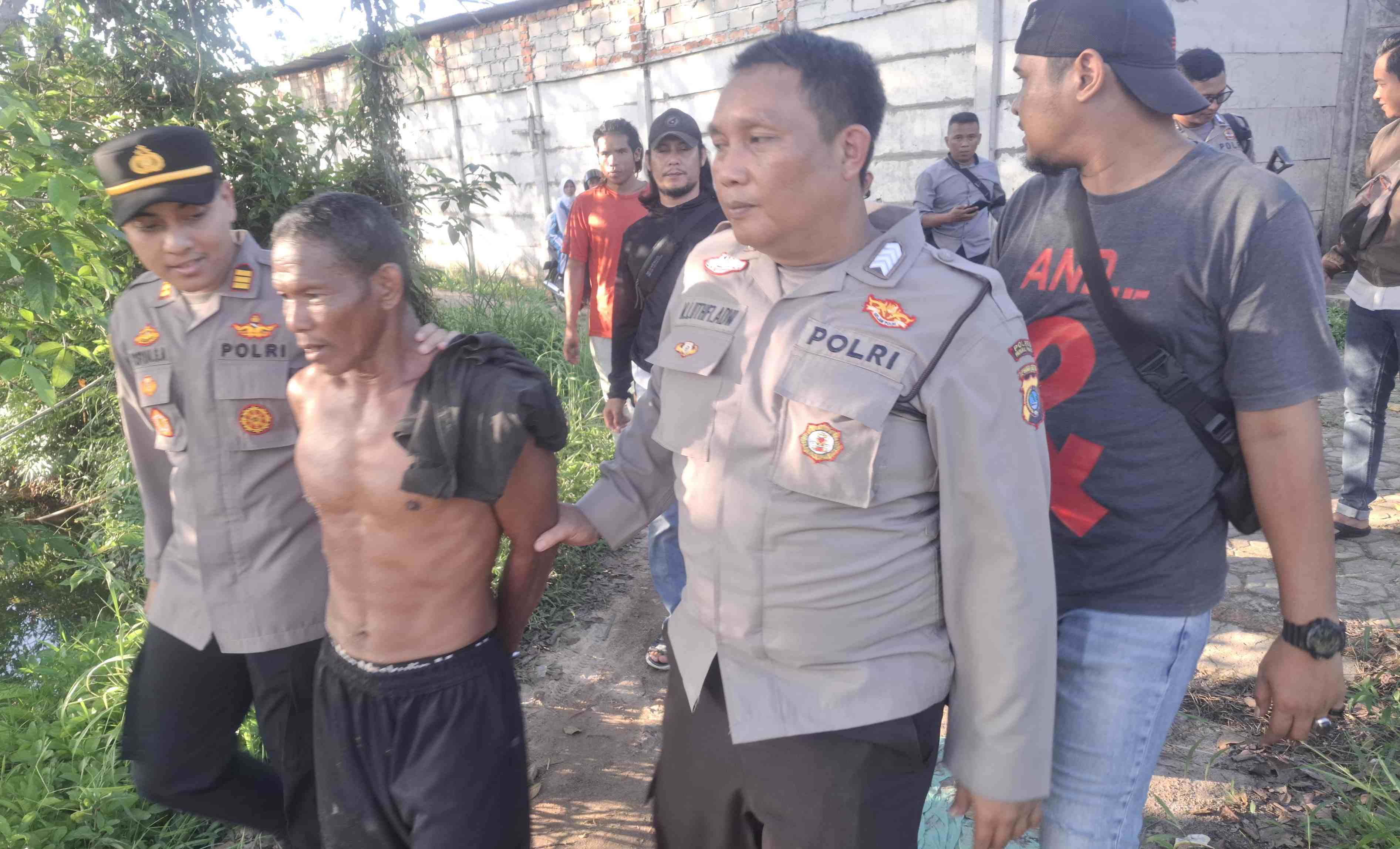 Polsek Bukit Intan Amankan Pelaku Penganiayaan di Air Mawar