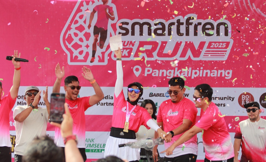 500 Lebih Peserta Ikuti SMARTFREN Run 5K, SMARTFREN Perluas Jaringan 4G LTE 3X Lebih Luas