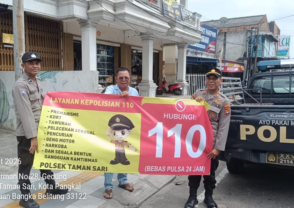 Polsek Taman Sari Gelar Patroli Dialogis, Antisipasi Geng Motor dan Kejahatan 3C