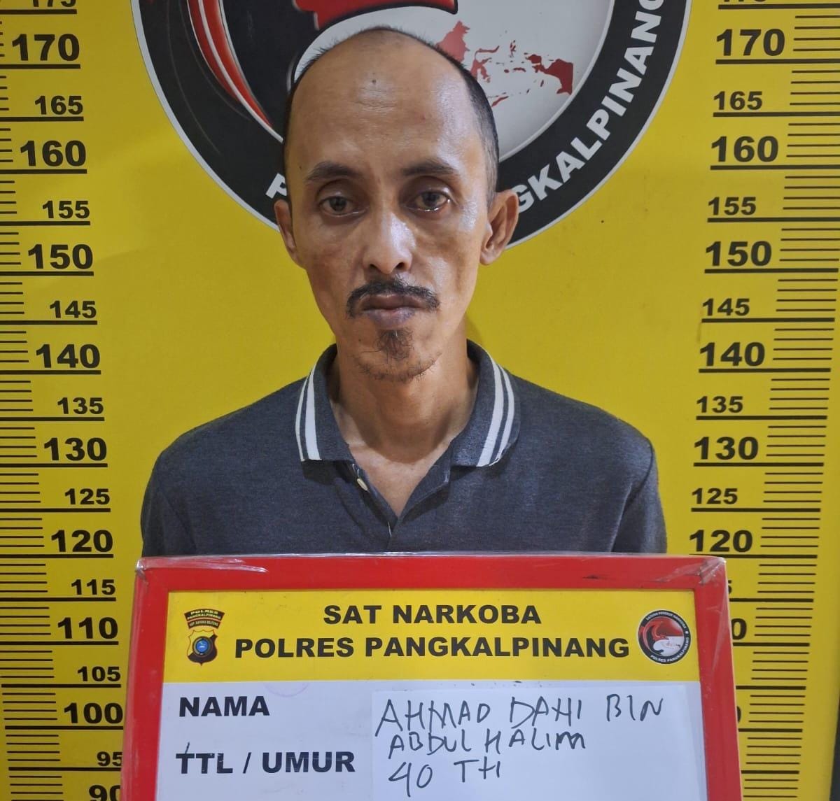 Ahmad Dani Kembali Ditangkap Satres Narkoba Polresta Pangkalpinang, Tak Jera Pernah Dua Kali Dipenjara
