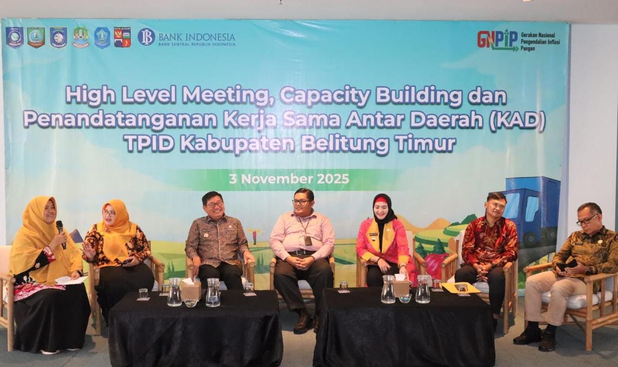 Bank Indonesia Bersama Kabupaten Belitung Timur Perkuat Strategi Pengendalian Inflasi Daerah