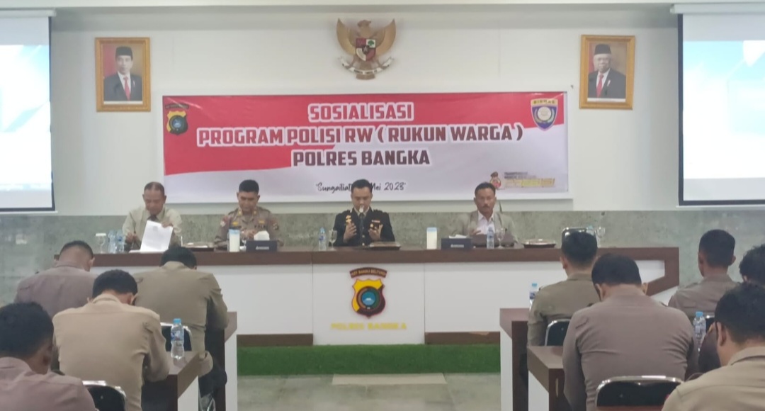 Rencana Polisi di Tiap RW Mulai Disosialisasikan