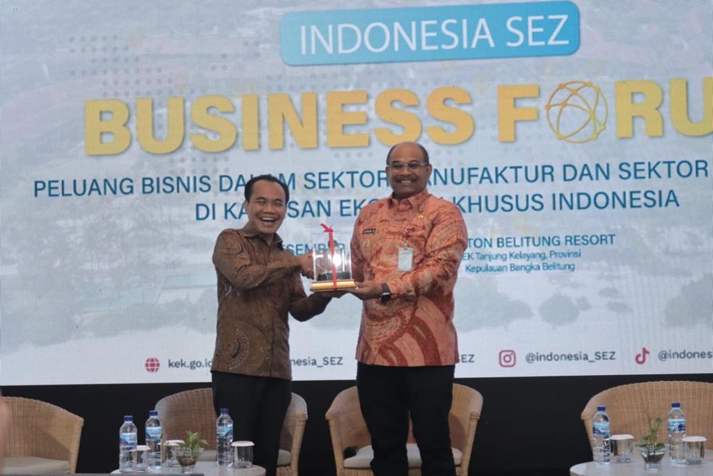 Pj. Gubernur Safrizal Apresiasi Dewan Nasional KEK Gelar Indonesia Special Economic Zone