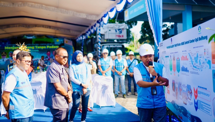PLN Babel Resmikan Tim PDKB dan HSSE Control Center di Belitung