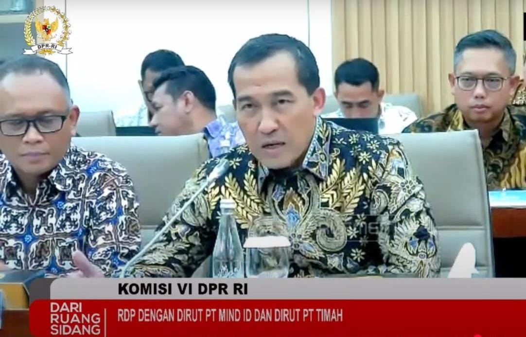 Direktur Utama PT Timah Bersama Komisi VI DPR RI Bahas Cara Atasi Tambang Ilegal