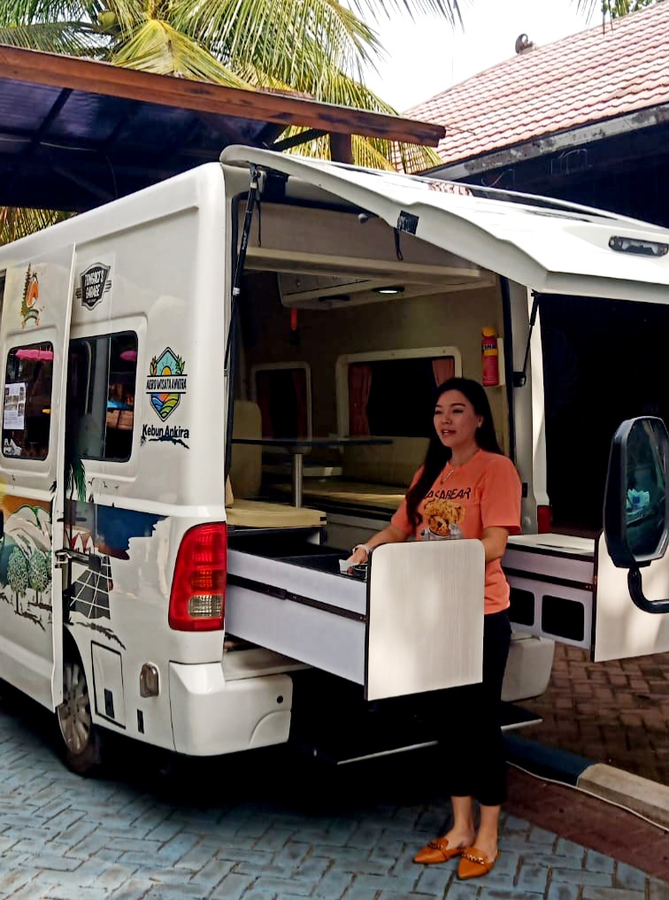 Ada Wisata Kekinian di Puri Ansell, Camping Mobil Campervan! Segini Tarifnya 