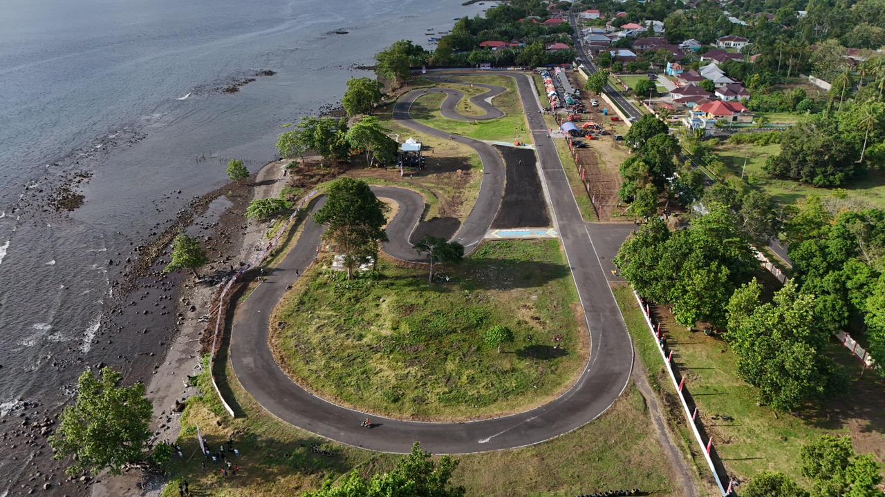 PLN Maluku Manfaatkan FABA untuk Penataan Sirkuit Selawaring Tidore