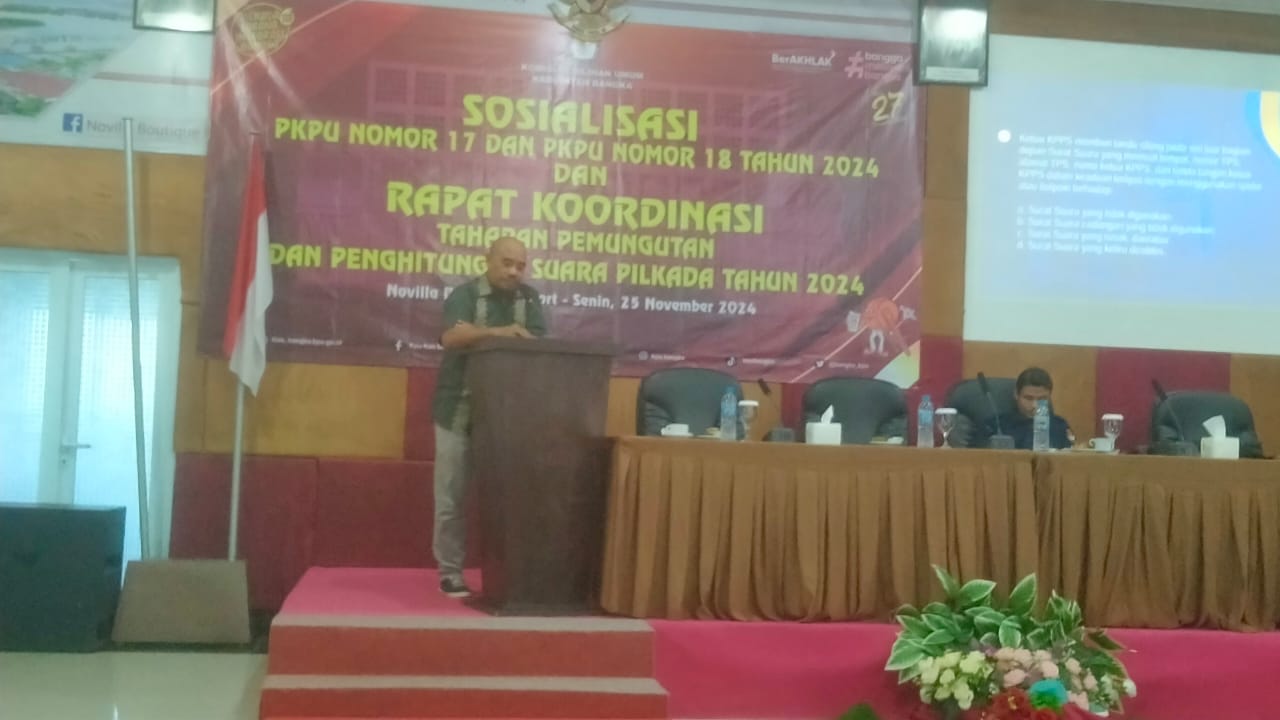 KPU Bangka Perkuat Pemahaman Teknis Pilkada Bagi Penyelenggara