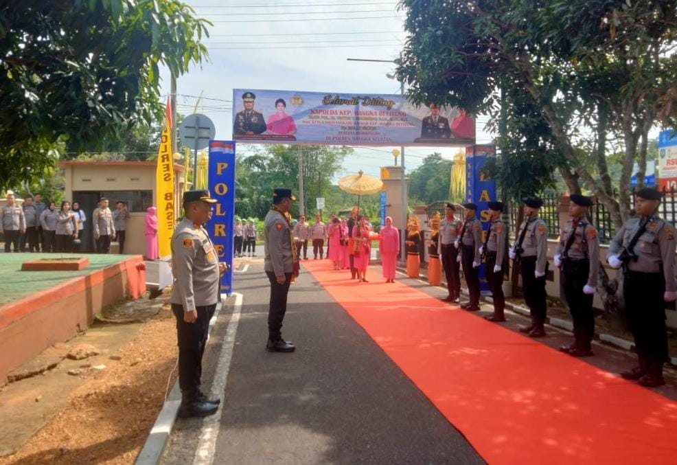 Kunjungan Kapolda ke Polres Basel, Ini Penekanan Untuk Para Personel 