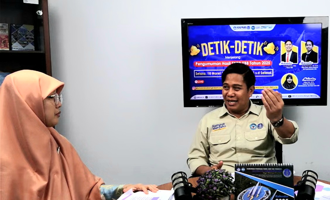 SNBP 2025 Diumumkan, UBB Jaring 975 Calon Mahasiswa Baru