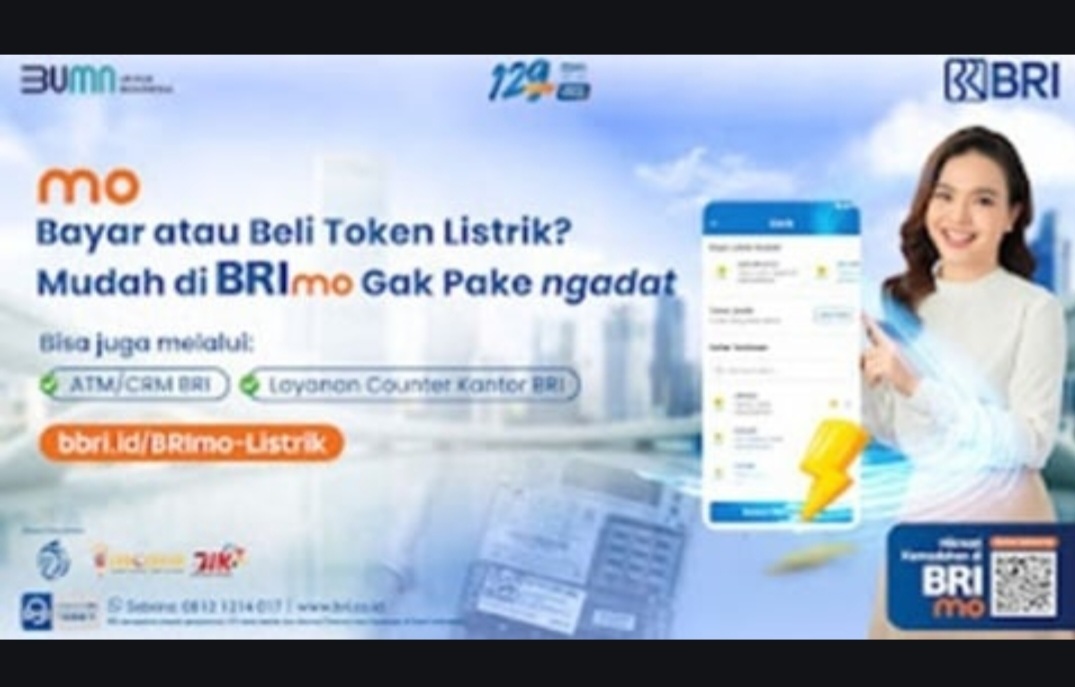 Cara Mudah Beli Token Listrik Melalui Aplikasi BRImo